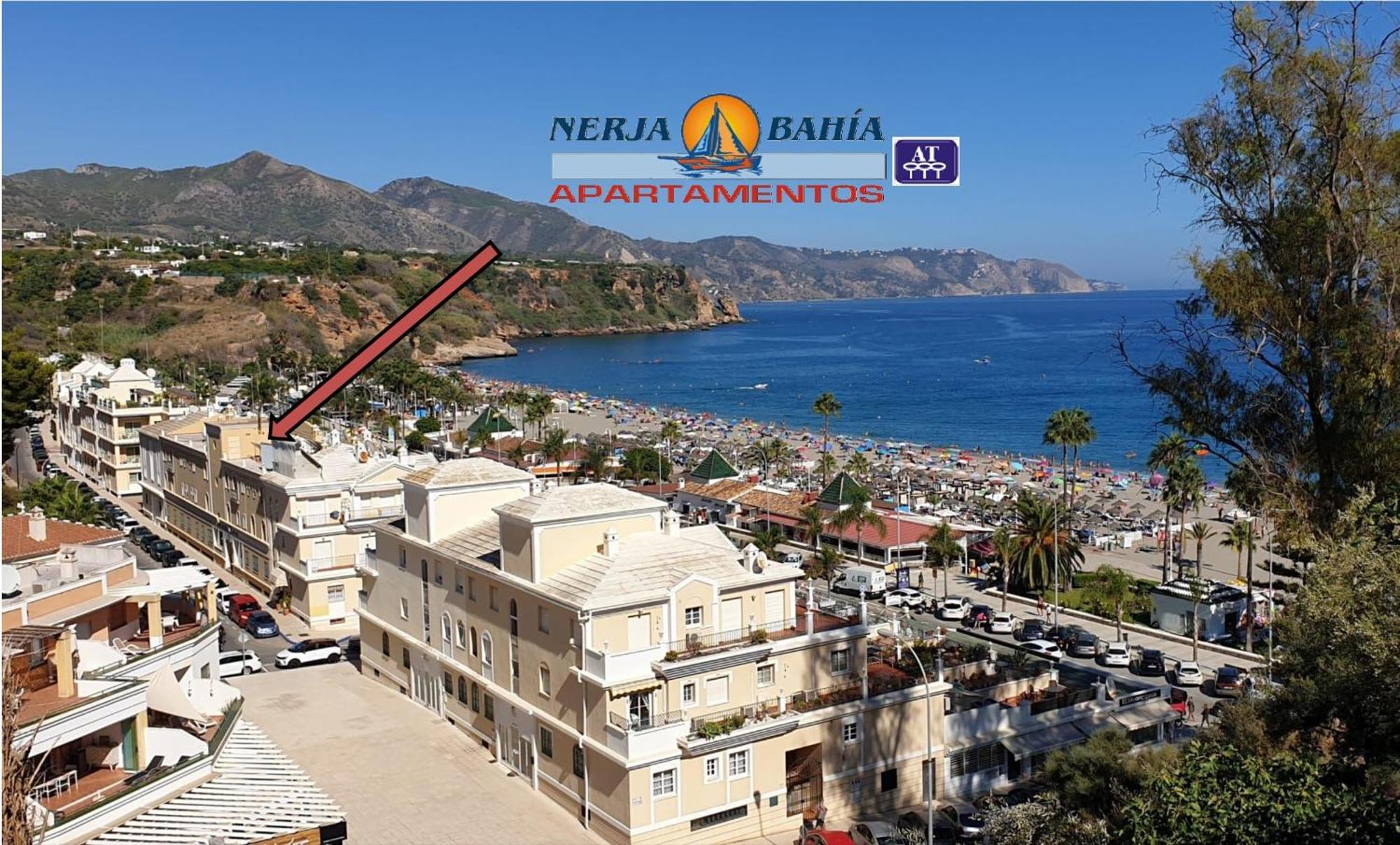 Apartamentos Nerja Bahia Bagian luar foto